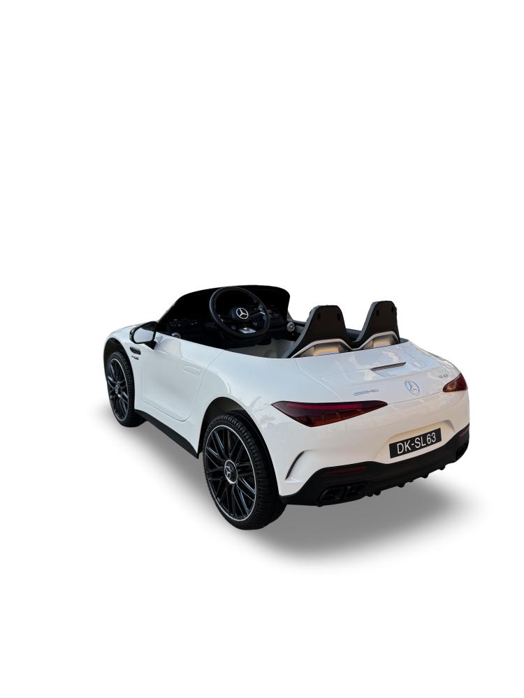 سيارة اطفال مرسيدس SL63 (ابيض)