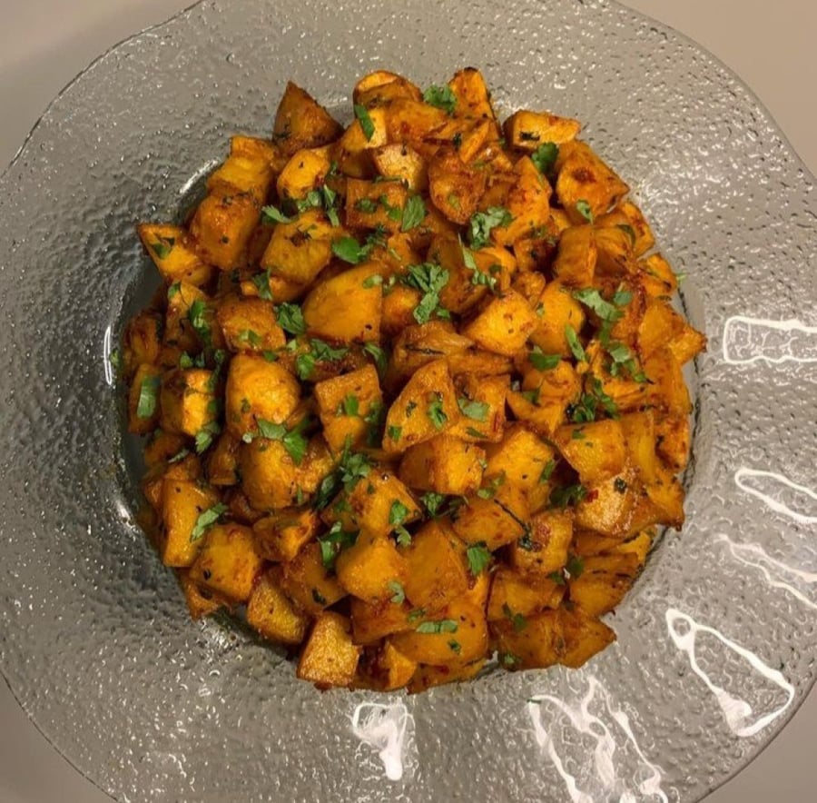 بطاطا حره Spicy potatoes