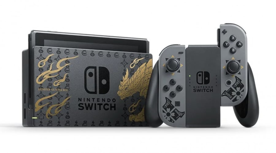 جهاز Nintendo switch monster hunter rise