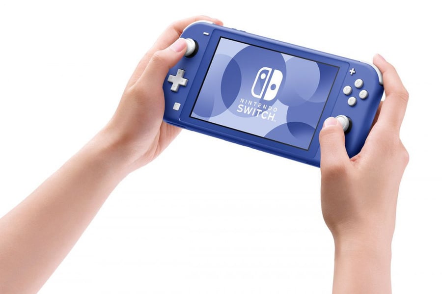 Nintendo’s Switch Lite blue