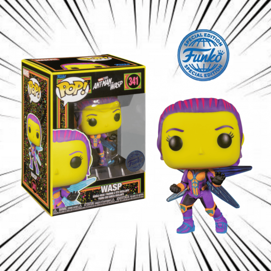 Pop! Marvel: Ant-Man - Wasp (BLKLT)(Exc