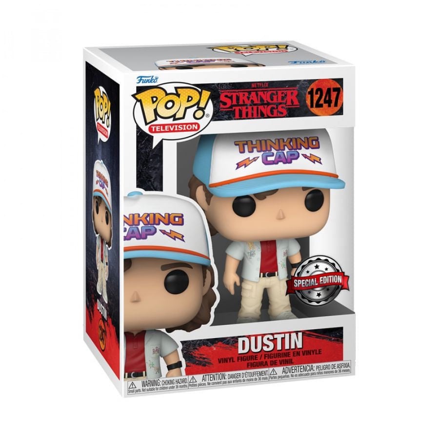 Pop! Tv: Stranger Things S4- Dustin in Dragon Shirt (Exc)