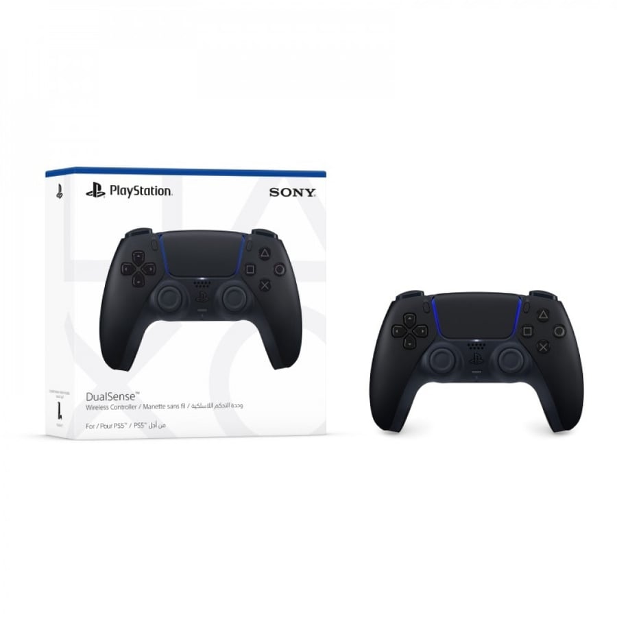 PlayStation 5 & ghostwire & dualsense black