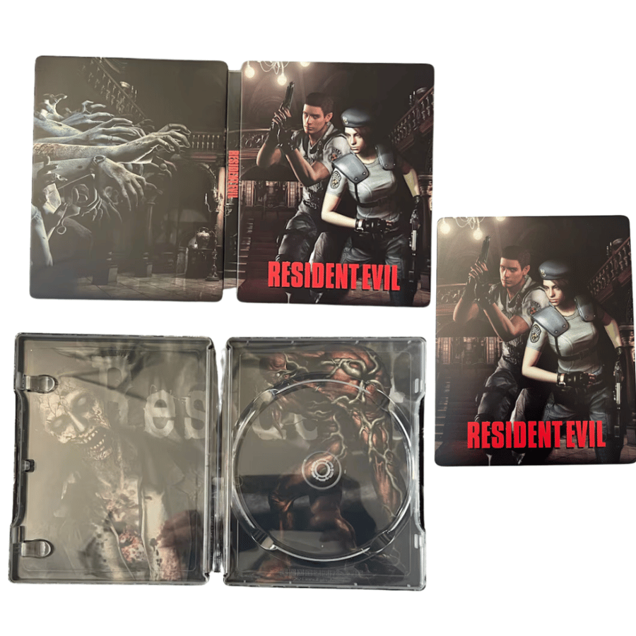 Resident evil 1Custom made steelbook No game