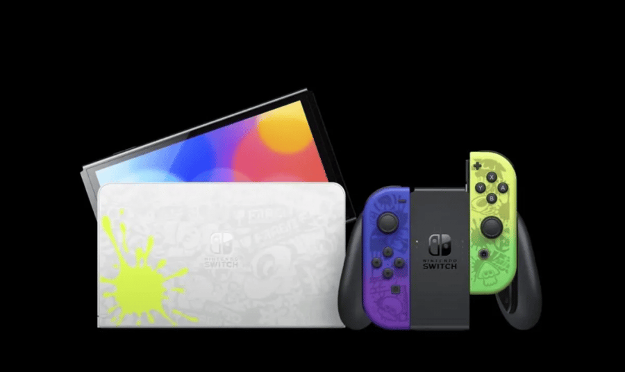 Nintendo switch oled spaltoon 3 edition