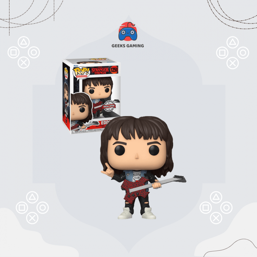 Stranger Things 4 - Eddie with Guitar Pop! Vinyl Figure