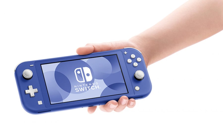 Nintendo’s Switch Lite blue