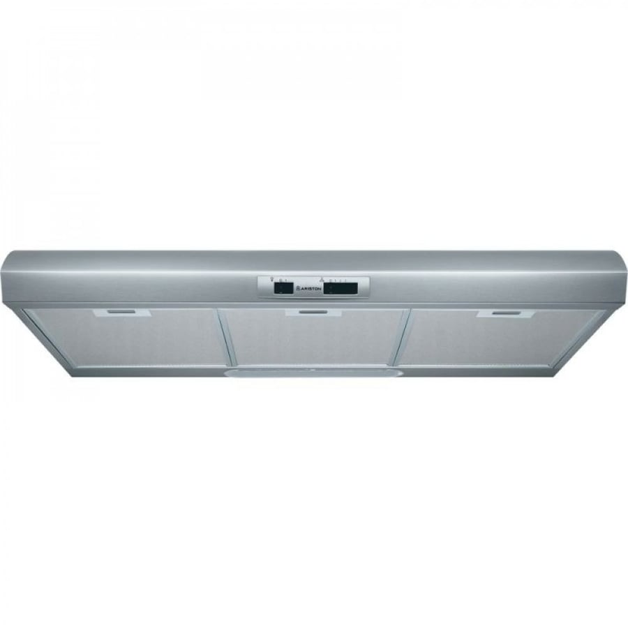 Ariston built-in wall-mounted cooking extractor fan, 3 speeds, silver, SL191LPIX