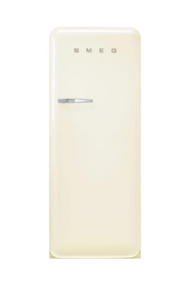 Large creamy Samsung refrigerator
