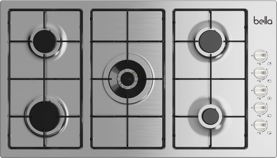 Surface 90 cm Bella Gas 5-burner Italian B90GX50E