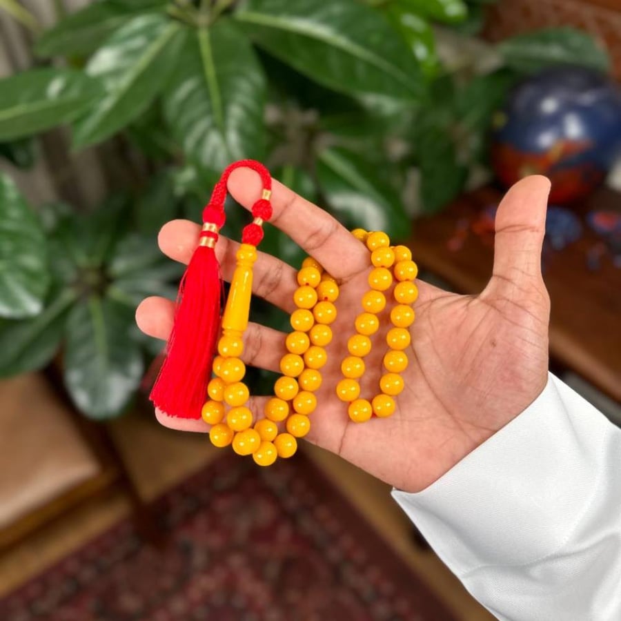 مسباح بكلايت كركمي كركوشة حمراء