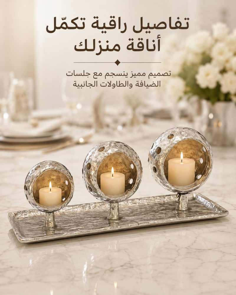 شمعدان هندي المنيوم
