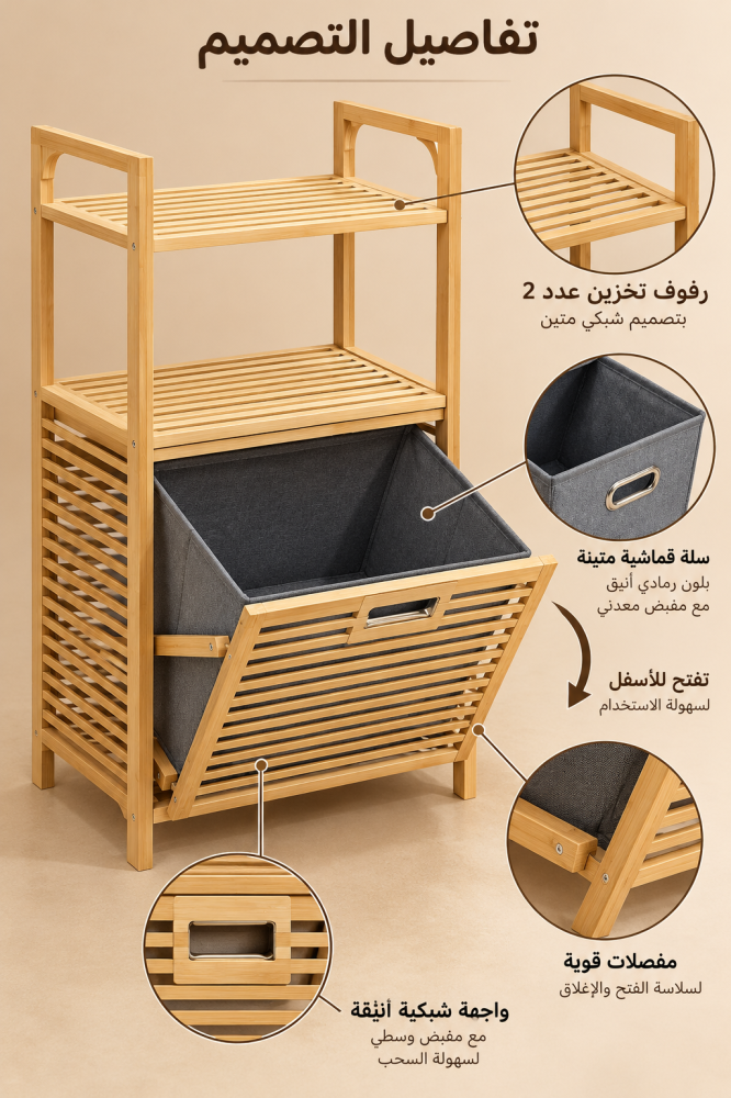 مكونات المنتج وحركتها