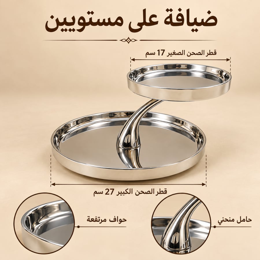 مقاسات ستاند التقديم