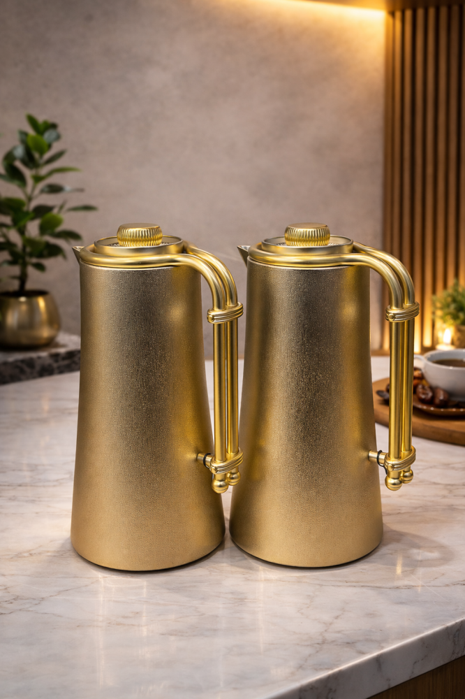 Luxury hospitality flask set from Al Saif – elegant design with a classic touch