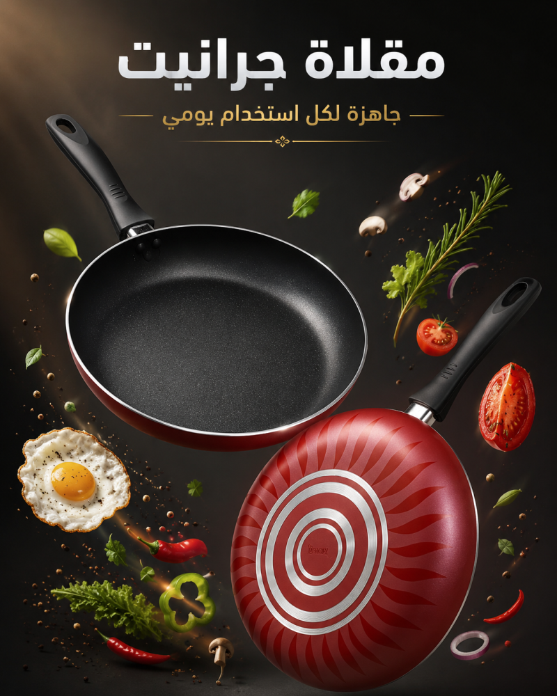 مقلاة جرانيت بارولي