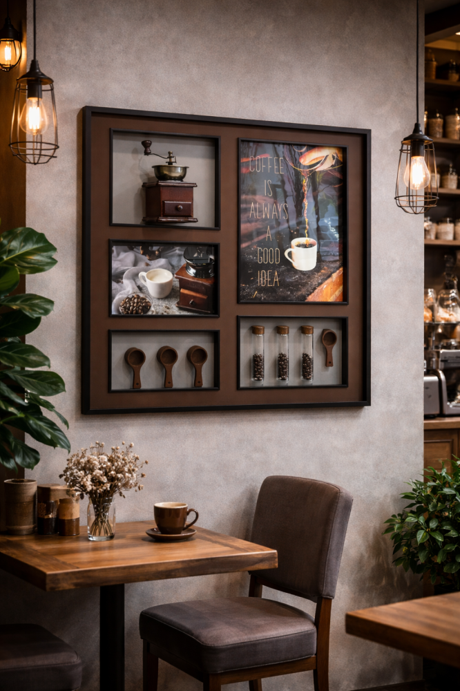 The classic coffee tray with a luxurious touch