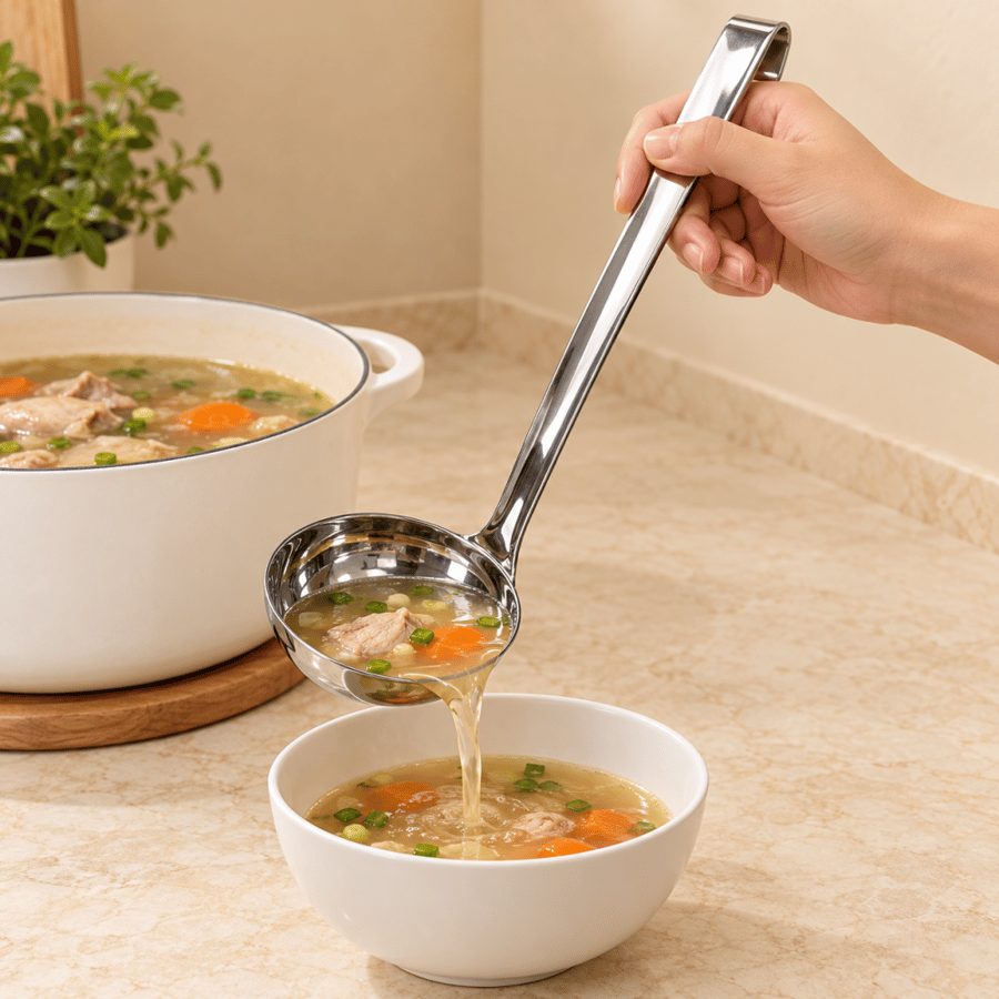 مغرفة شوربة - usage