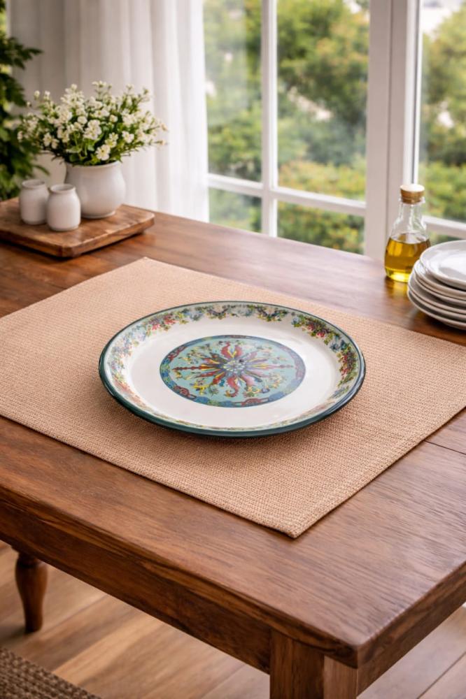 A classic serving dish with elegant heritage pattern
