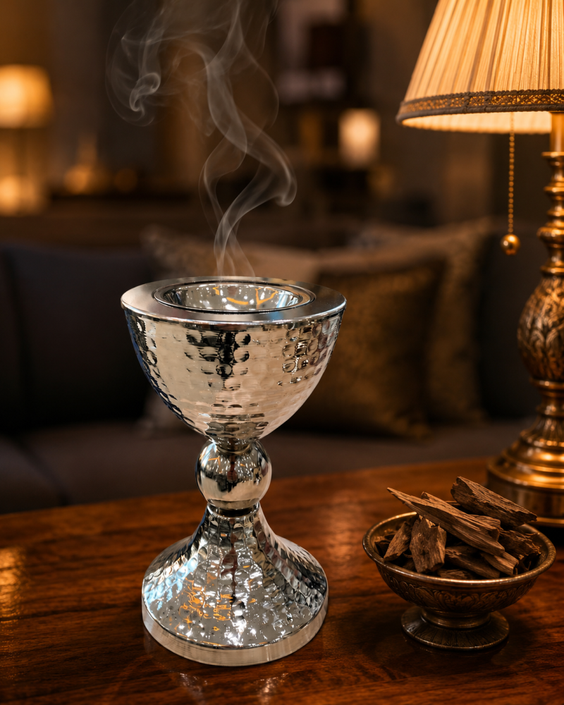 مبخرة ديفانو فاخرة بتصميم معدني راقٍ