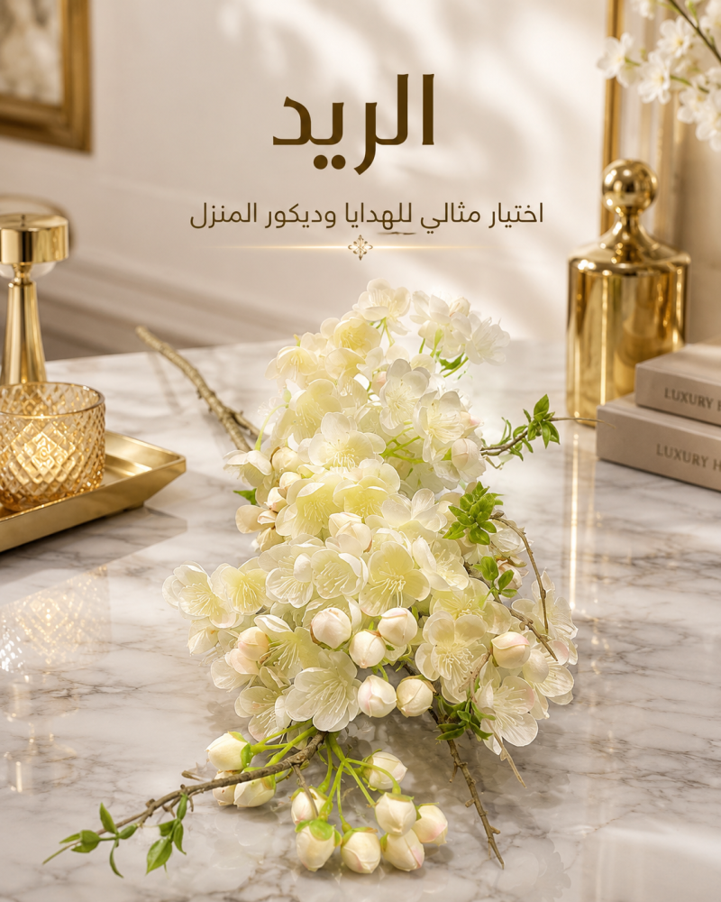 غص ورد الريد الأبيض