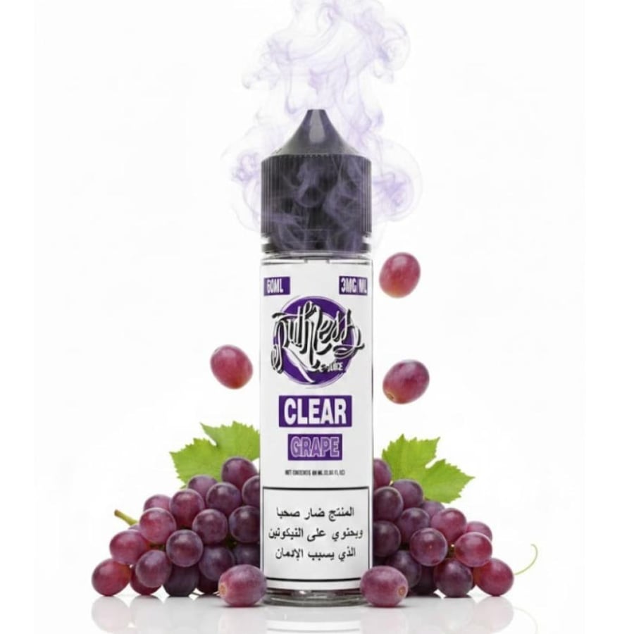 نكهة كلير عنب فيب 60ML من روثلس RUTHLESS CLER GRAPE