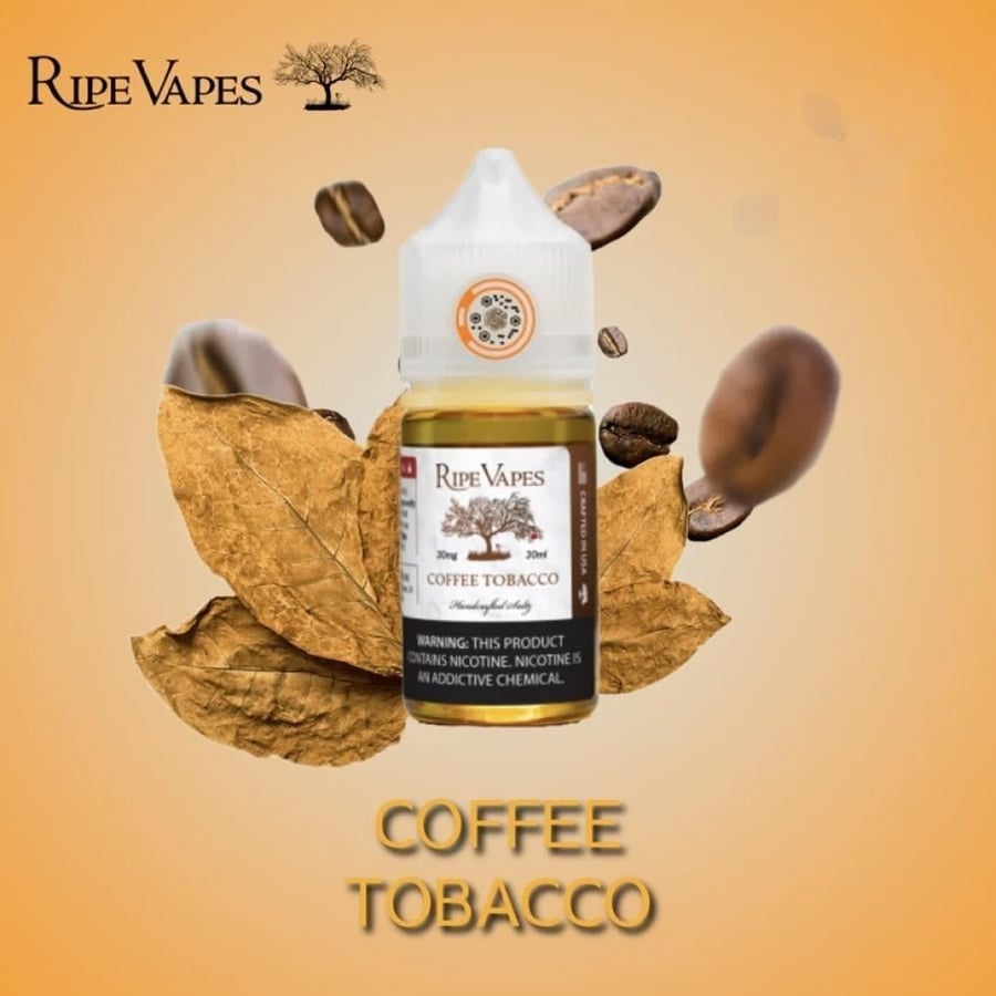 نكهة كوفي توباكو سولت نيكوتين من رايب فيبز Ripe vepes COFFEE TOBACCO
