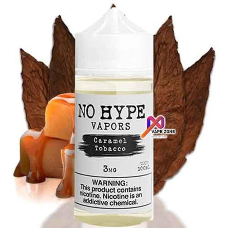 نكهة نو هايب سولت بنكهة كراميل توباكو NO HYPE VAPORS caramel tobacco