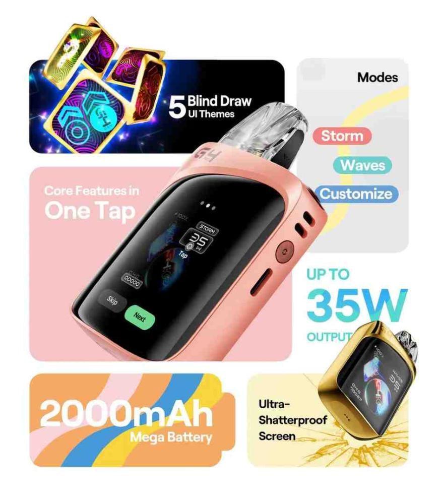 جهاز سحبة كاليبرن كوكو جي 4 برو من يوويل UWELL CALIBURN KOKO G4 PRO