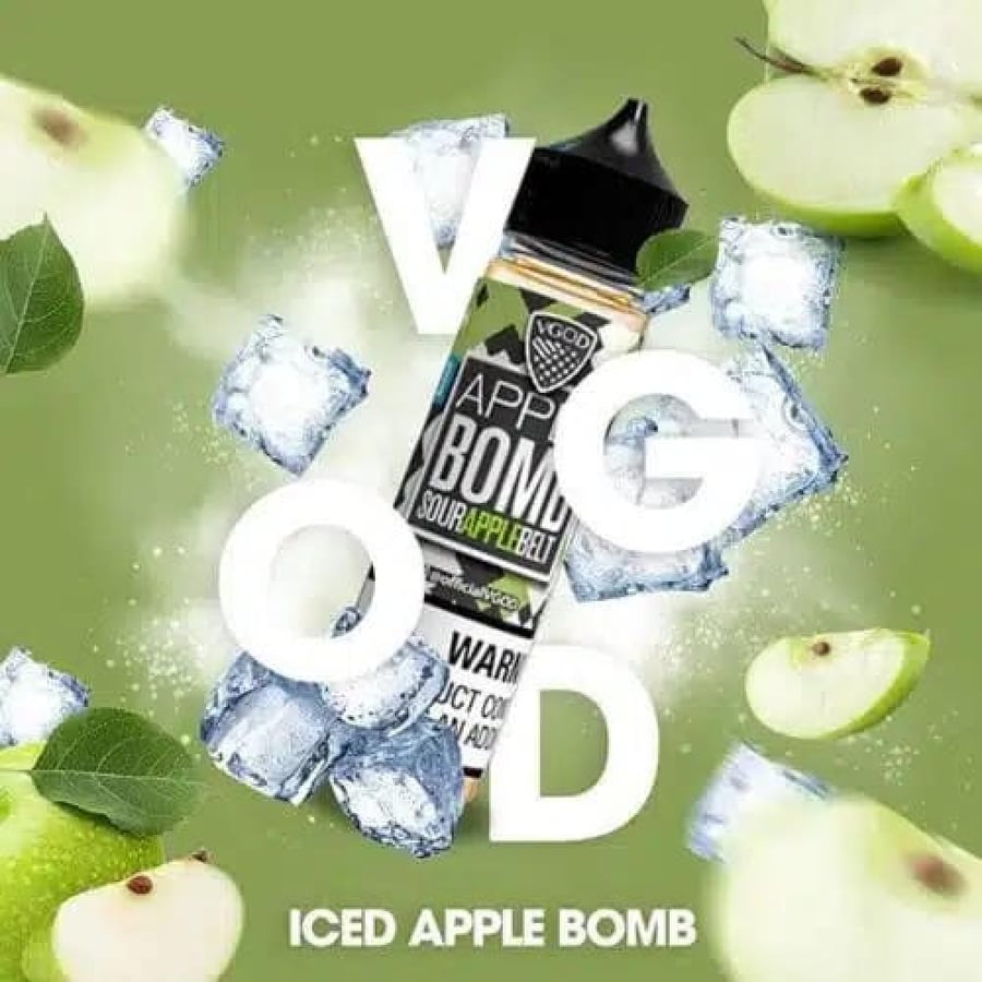 نكهة فيقود تفاح بومب اخضر ايس فيب VGOD APPLE BOMB ICED