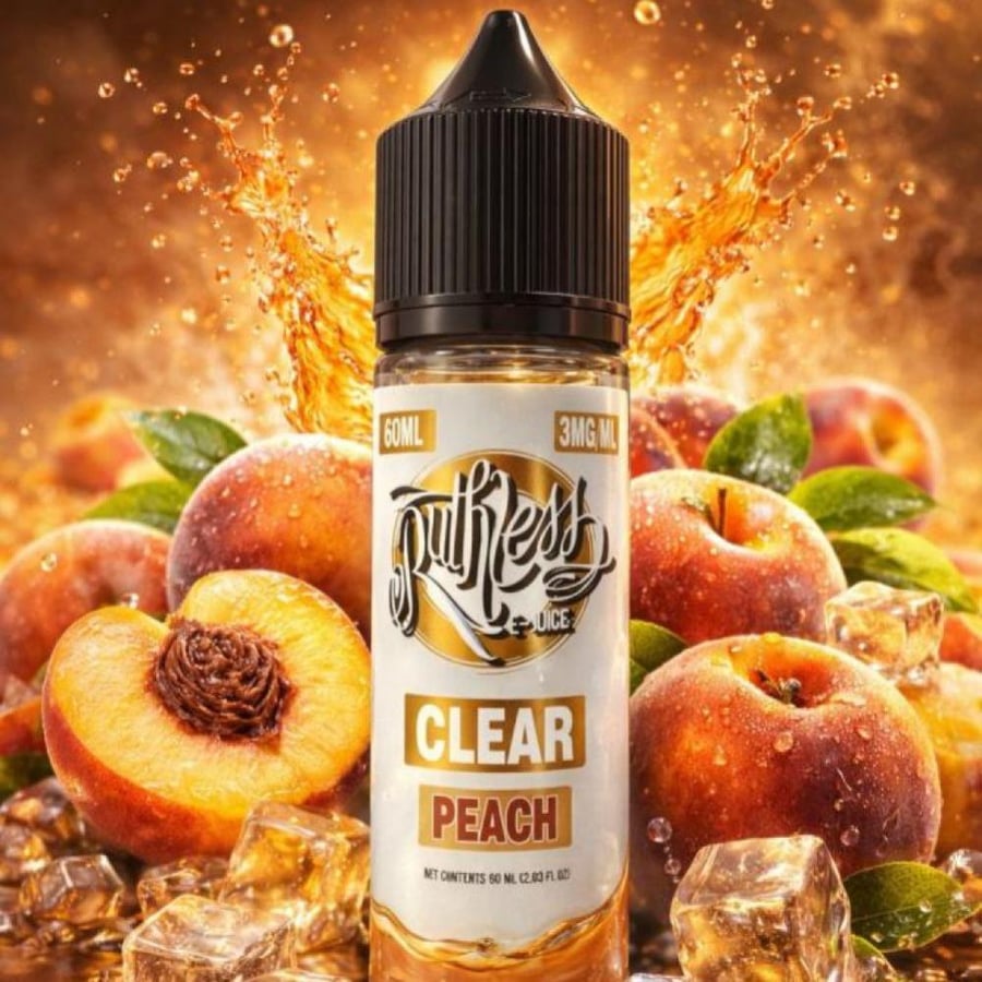 نكهة كلير خوخ فيب 60ML من روثلس RUTHLESS CLER PEACH