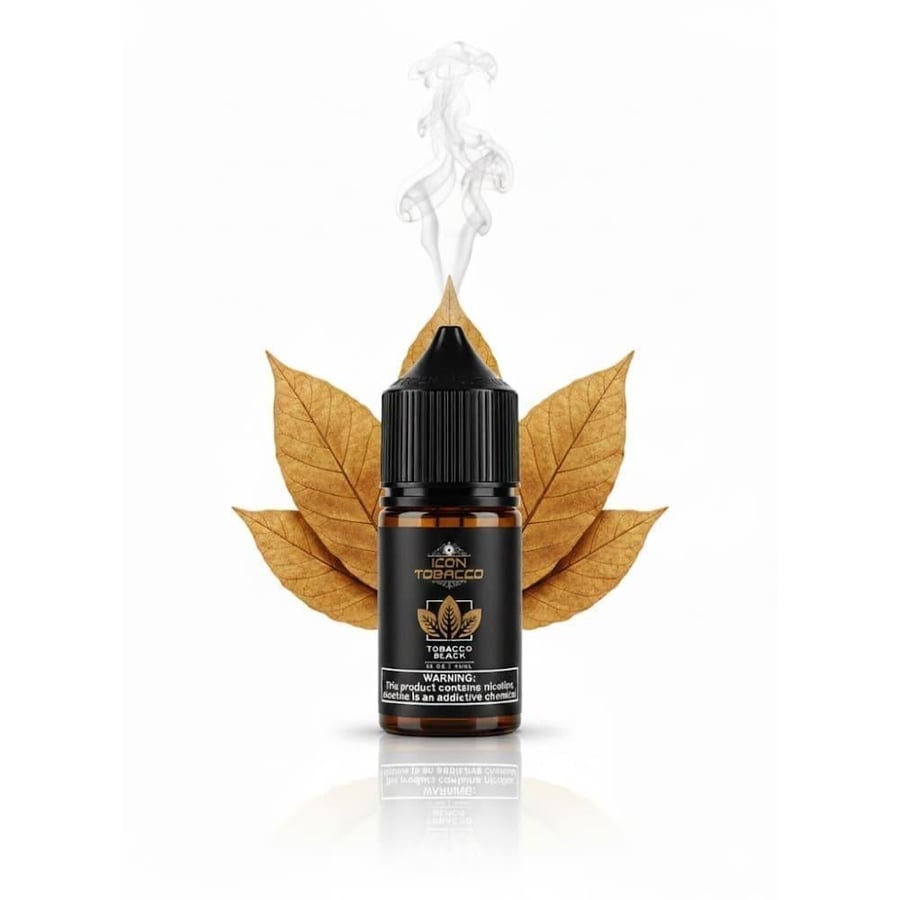 ايكون توباكو بلاك سولت السوداء ICON TOBACCO BLACK