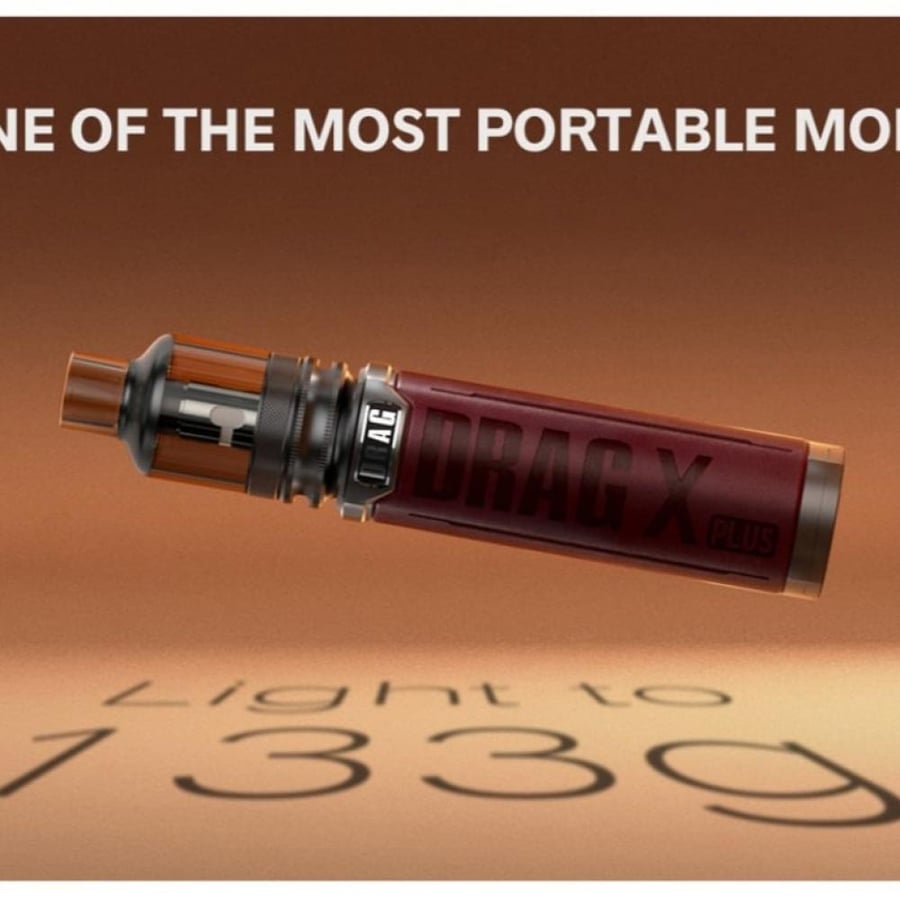 شيشة دراق اكس بلس الرائعة من فوبو إلى Voopoo Drag X Plus 100W
