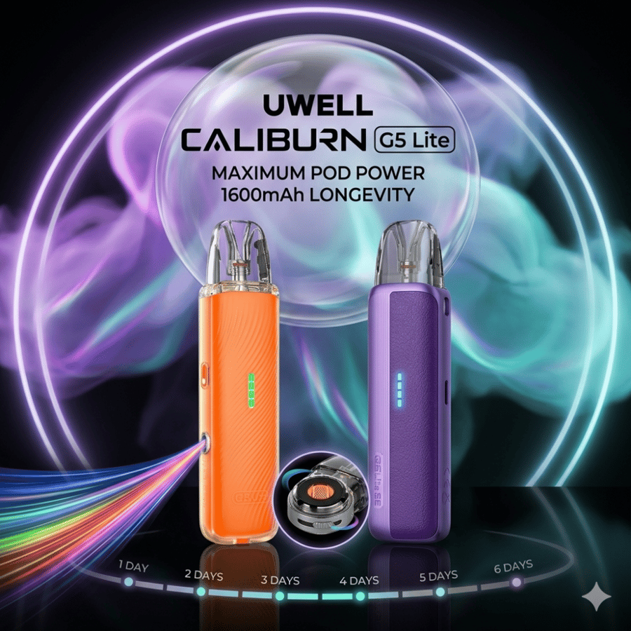 جهاز كاليبرن جي 5 لايت يوويل UWELL CALIBURN G5 Lite Pod Kit