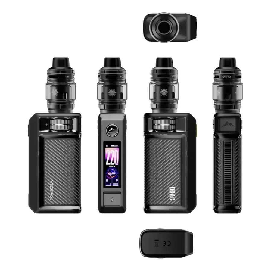 جهاز دراق 6 تجربة احترافية بقوة مطلقة 220W من فوبو VOOPOO DRAG 6