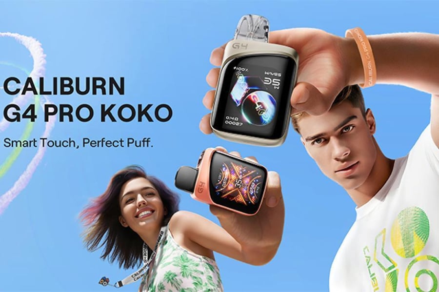 جهاز سحبة كاليبرن كوكو جي 4 برو من يوويل UWELL CALIBURN KOKO G4 PRO