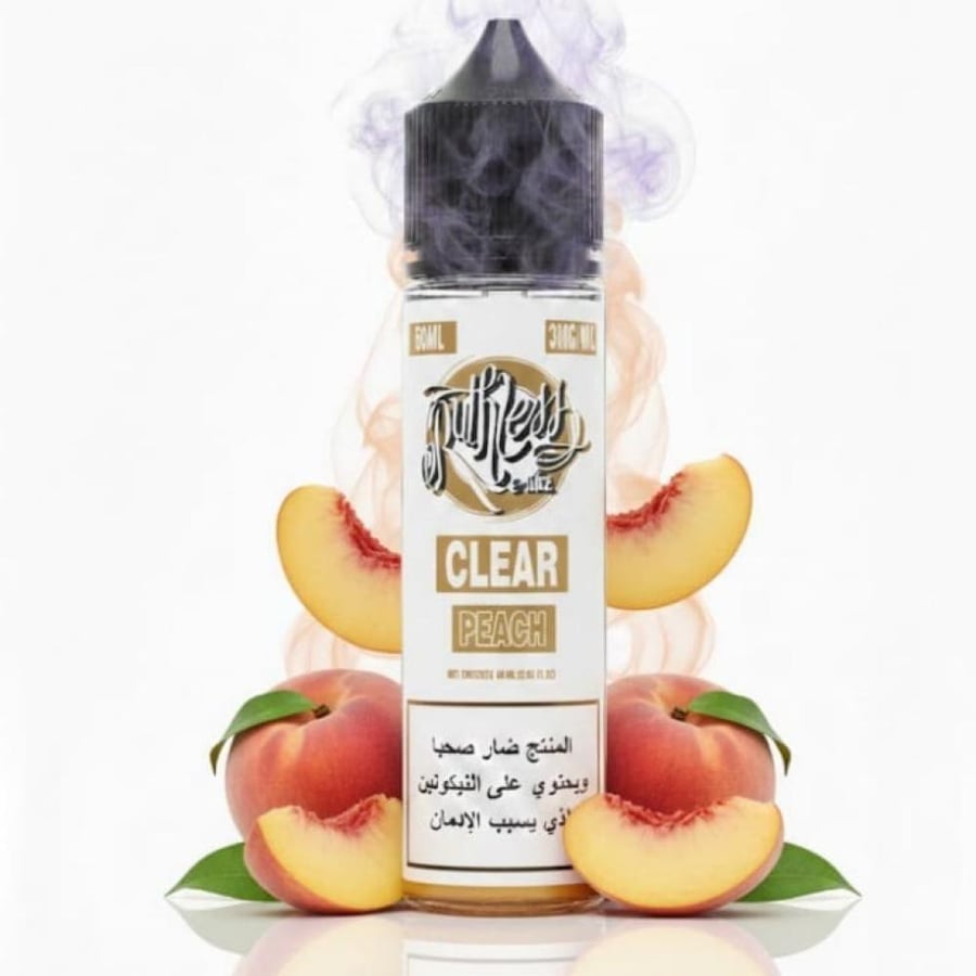 نكهة كلير خوخ فيب 60ML من روثلس RUTHLESS CLER PEACH