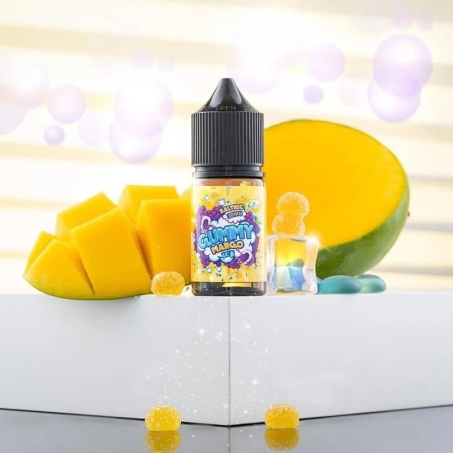 نكهة قمي مانجو ايس سولت الرائعة Gummy Mango ICE Salt