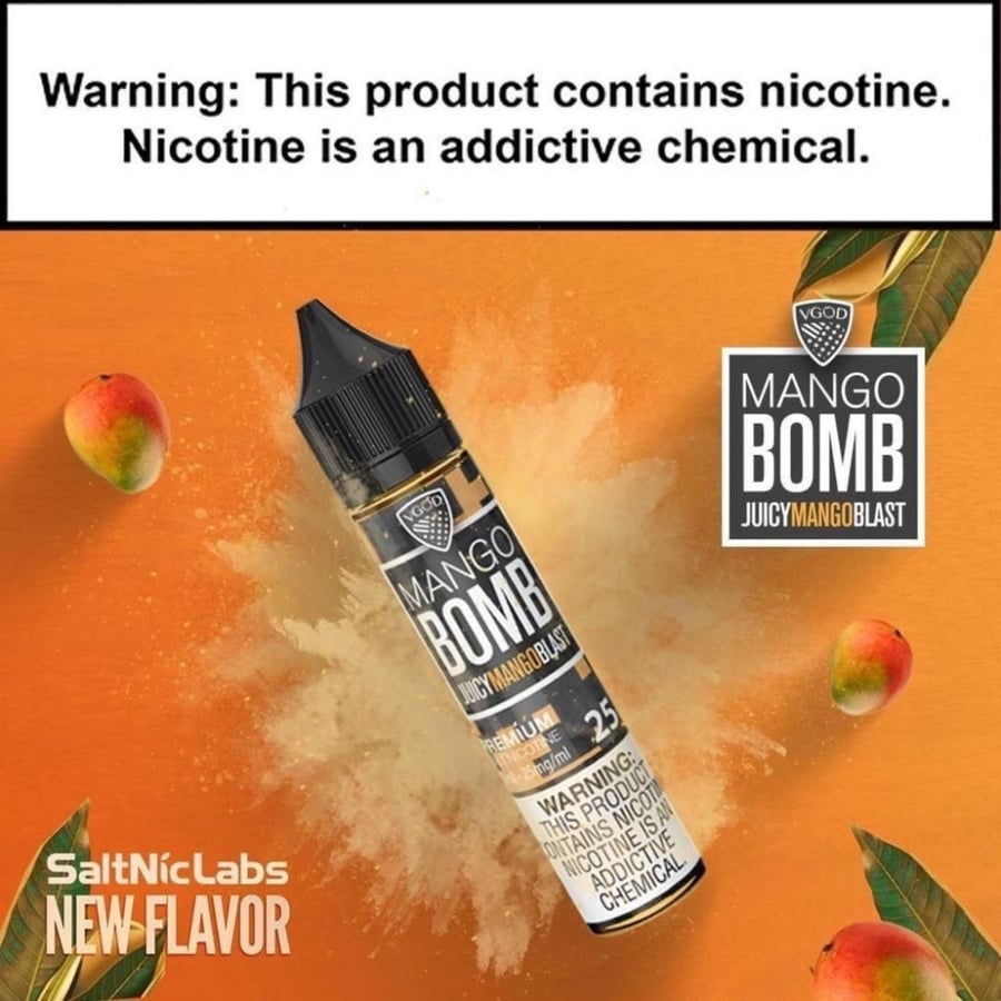 نكهة مانجو قنبلة المانجو من فيقود MANGO BOMB VGOD