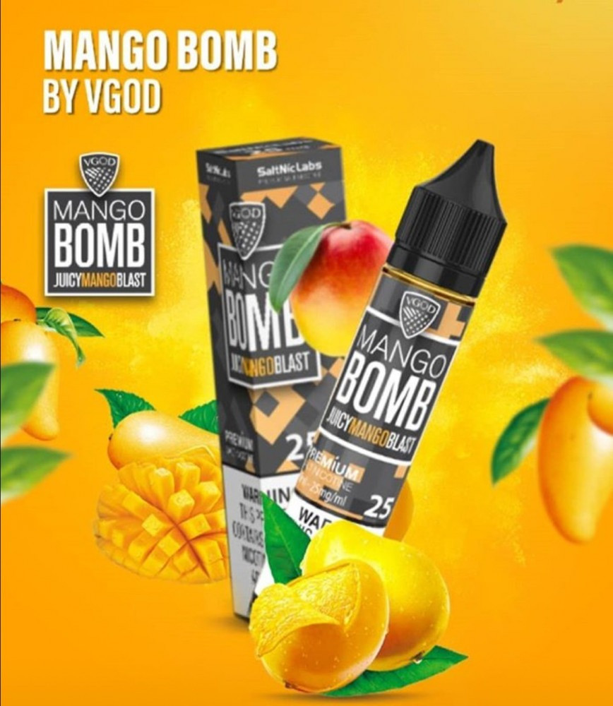 نكهة مانجو قنبلة المانجو من فيقود MANGO BOMB VGOD