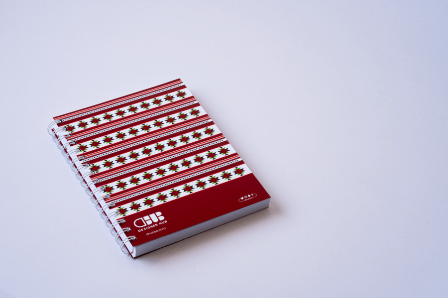 Undated agenda | Red Sadu design