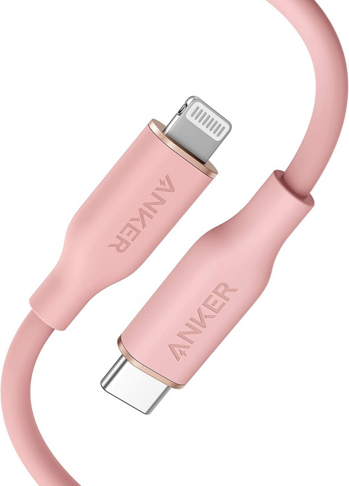 كيبل انكر 3flow باور لاين USB-C إلى لايتنينق 90 سم - زهرى | كيابل