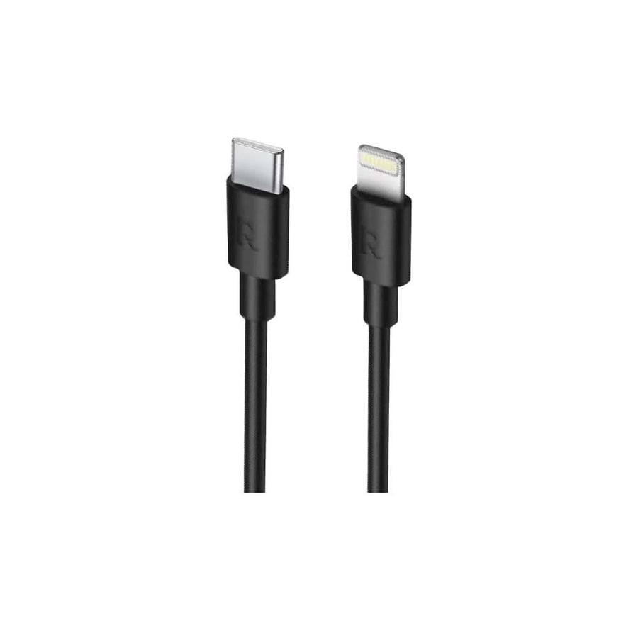 Power RAV Cable Type C to Lightning 3 meters - Black