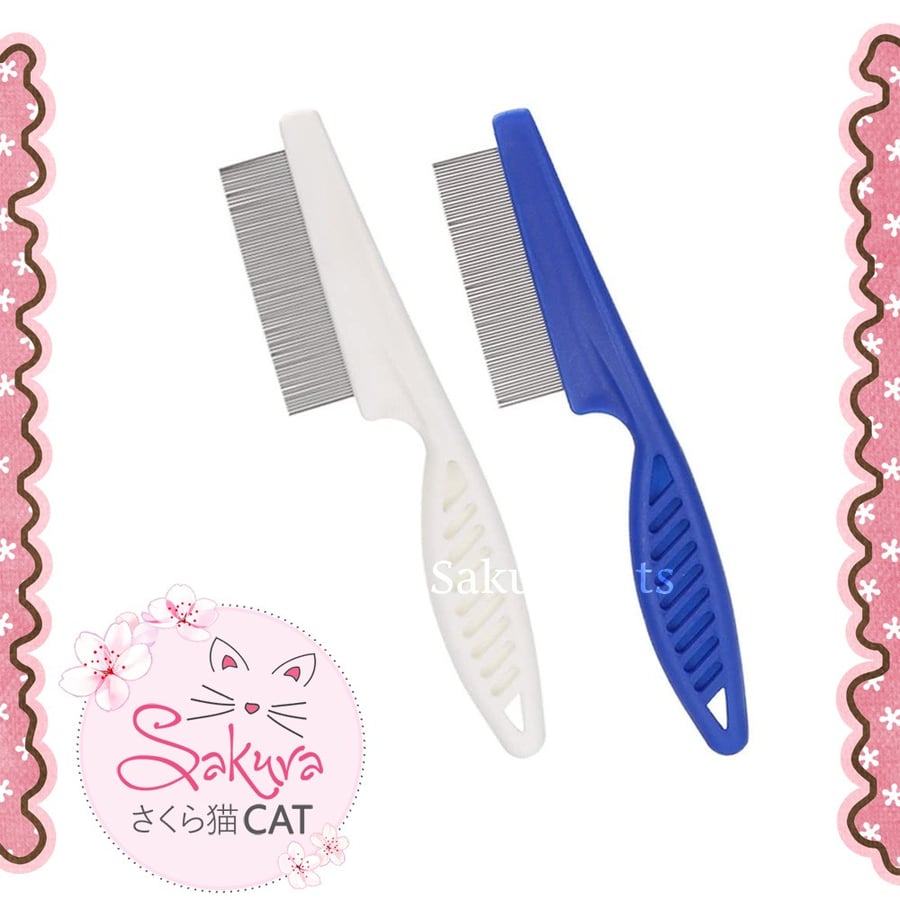 مشط لإزالة الشعر الميت والتخلص من البراغيث