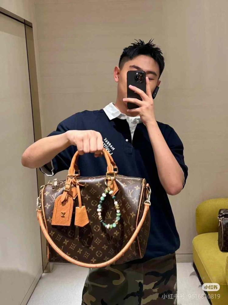 لوي فيتون Speedy Soft 30 Boho مقاس30cm