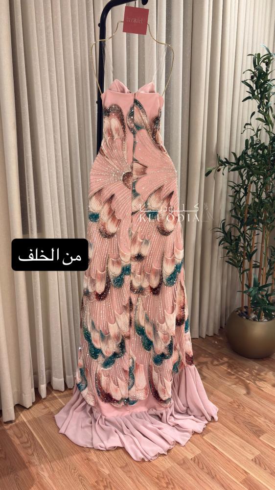 فستان سهره فخم مموج