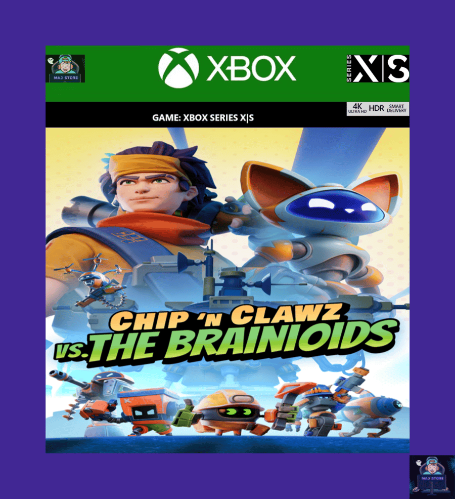 Chip ‘n Clawz vs. The Brainioids