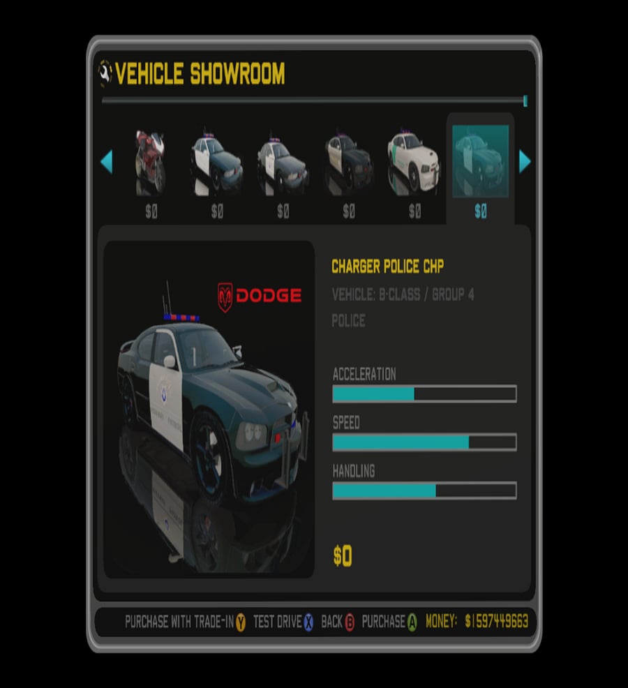 تعديل للعبة  Midnight Club Los Angeles