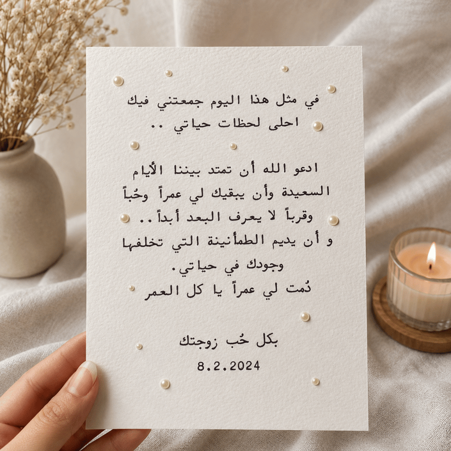 رسالة العمر مع التغليف