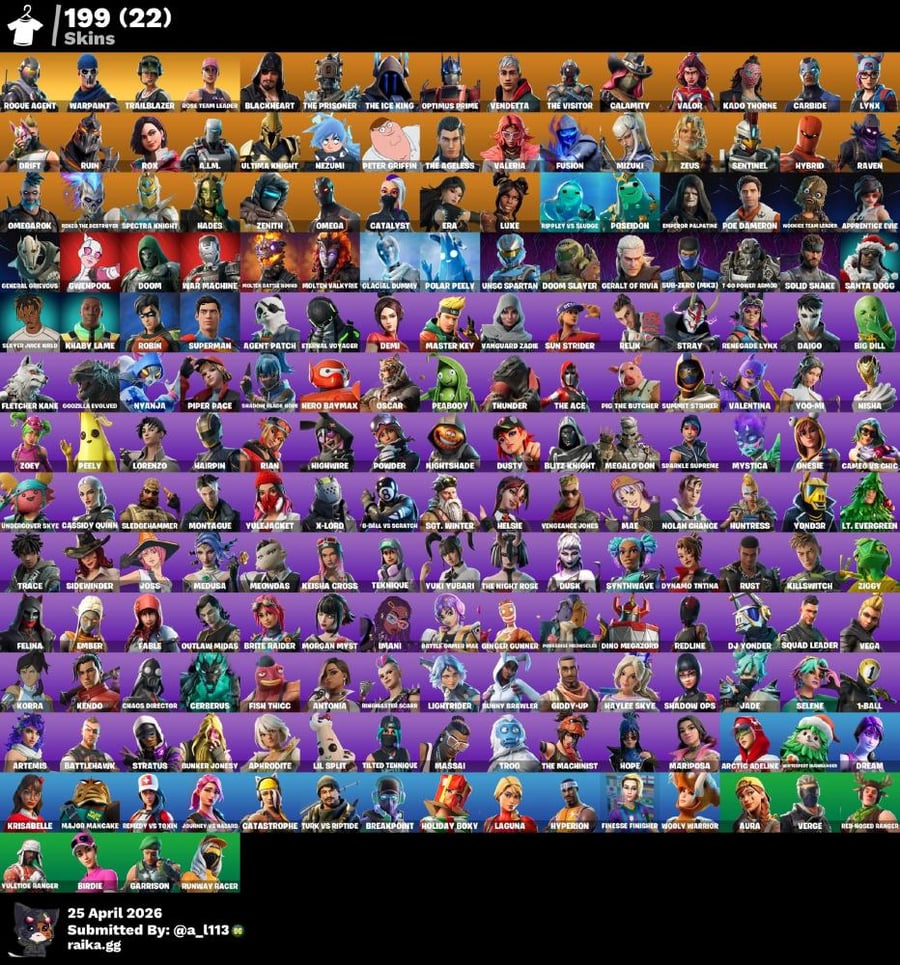 حساب فورت 199 سكن